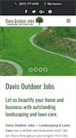 Mobile Screenshot of davisoutdoorjobs.com